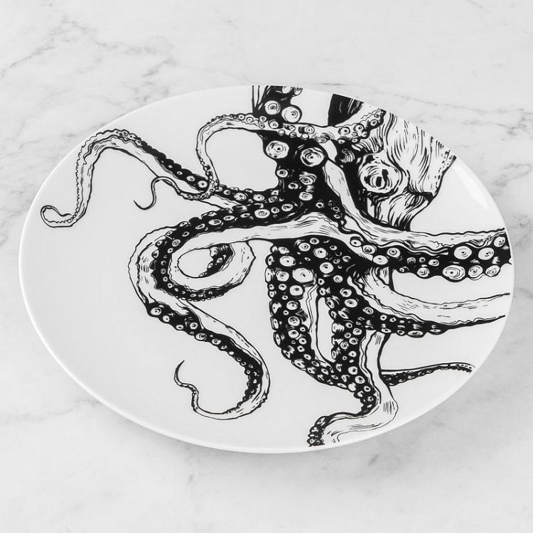 Тарелка Осьминог Octopus Plate