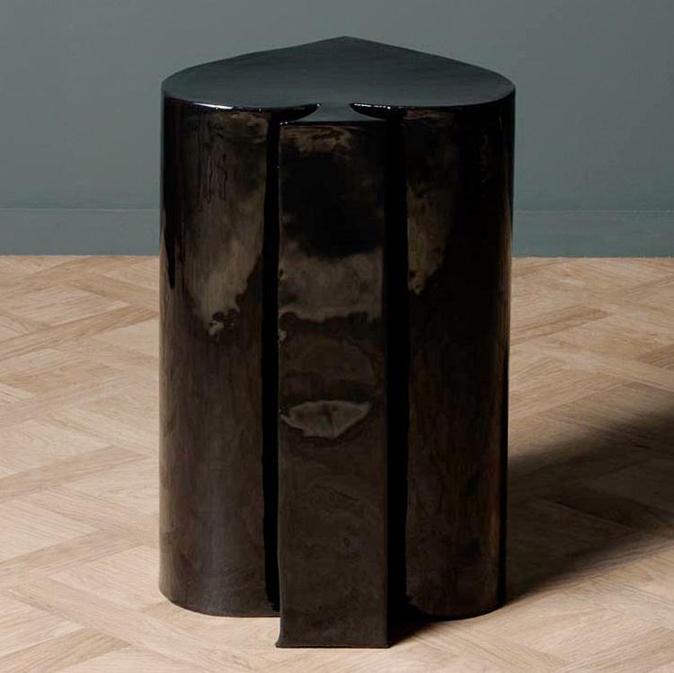 Прикроватный столик Пики Poker Black Spade Side Table