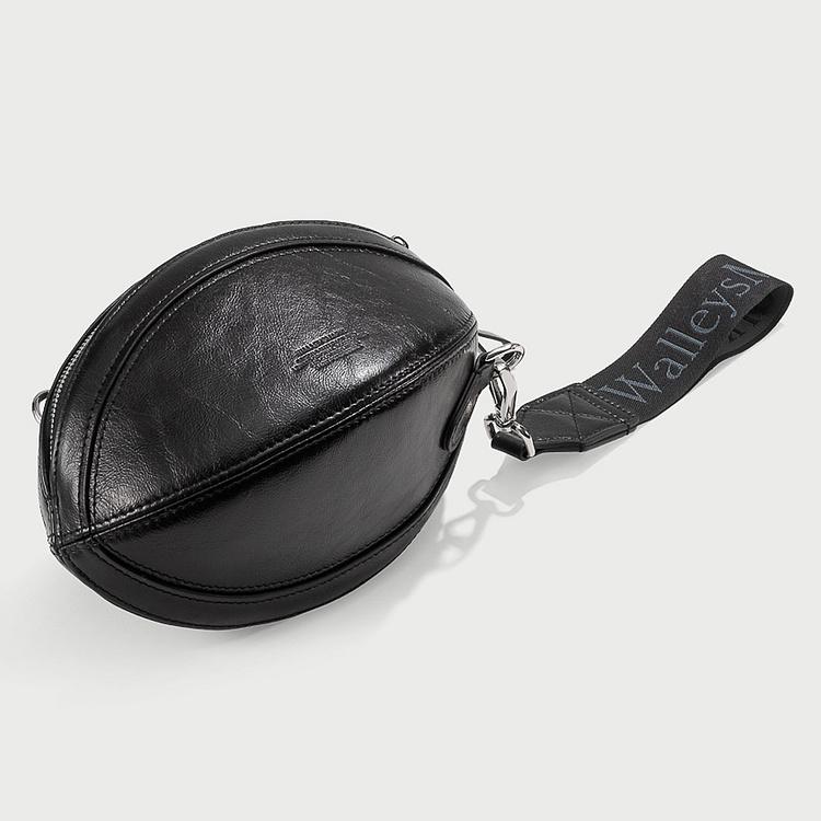 Сумка Skid Obolensky Bag натуральная кожа Bowler Black - ракурс 2