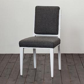17 Dining Chair, White Wood