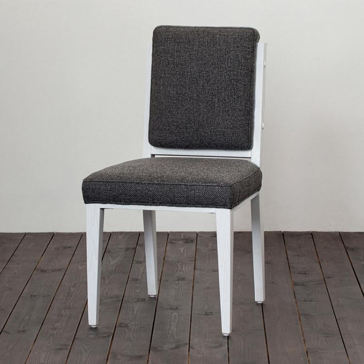 Стул, белые ножки 17 Dining Chair, White Wood