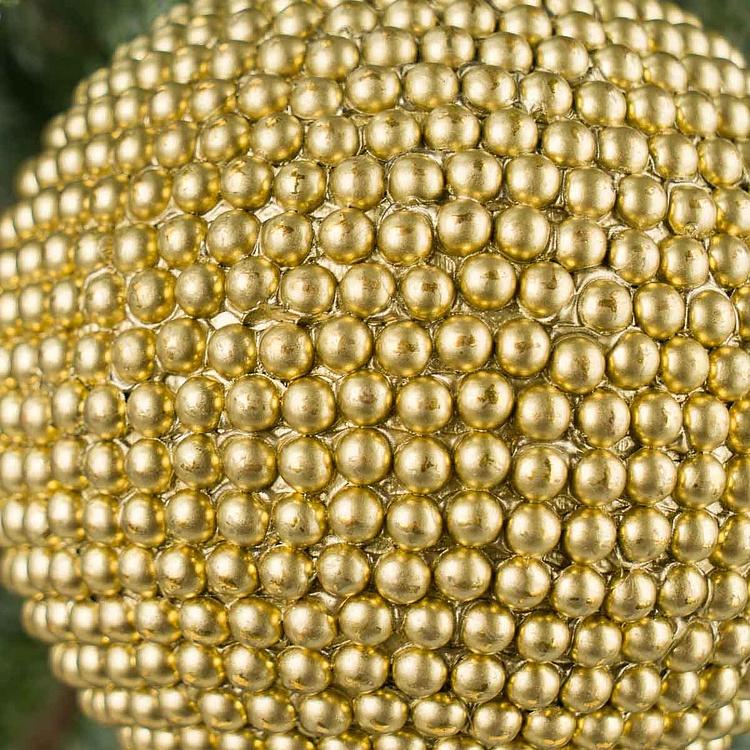 Ёлочная игрушка Пузырьки шампанского Half Beads Ball 11 cm