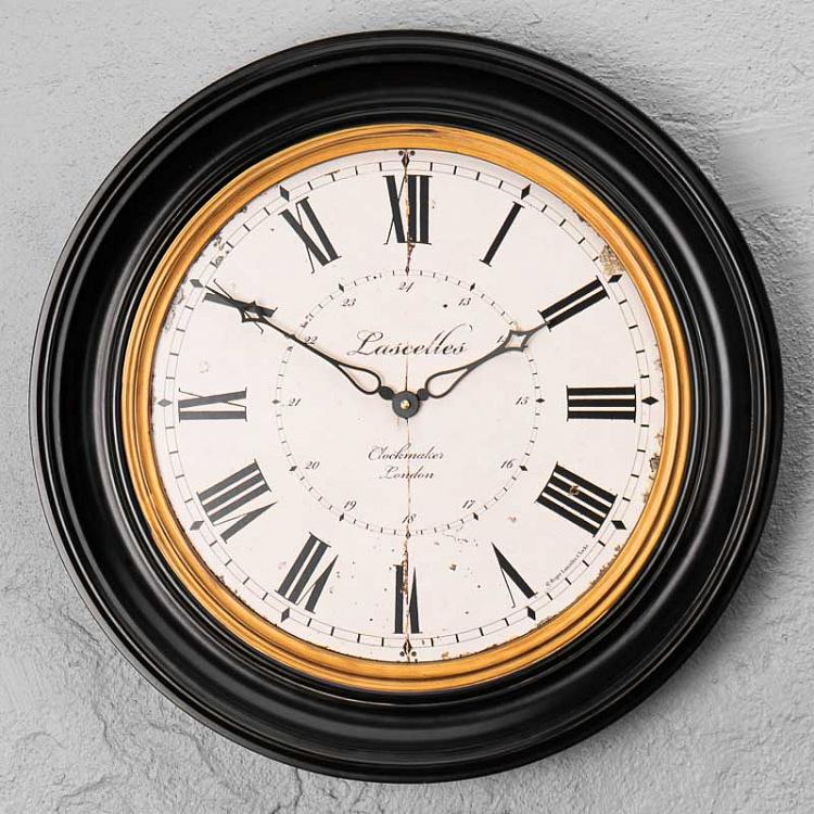 Настенные часы с циферблатом в традиционной рамке Traditionally Framed Clockmaker Dial Clock