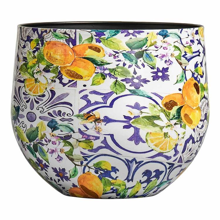 Кашпо Effectory Savage Garden Bowl Pot Capri Large