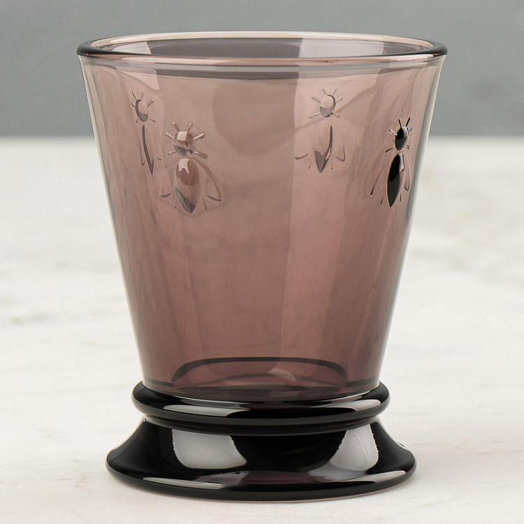 Пурпурный низкий стакан Пчёлы Abeille Aubergine Gobelet