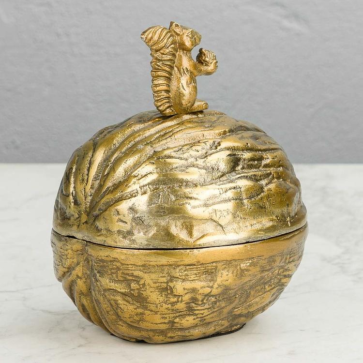 Шкатулка Белка и орех Nut Box With Squirrel