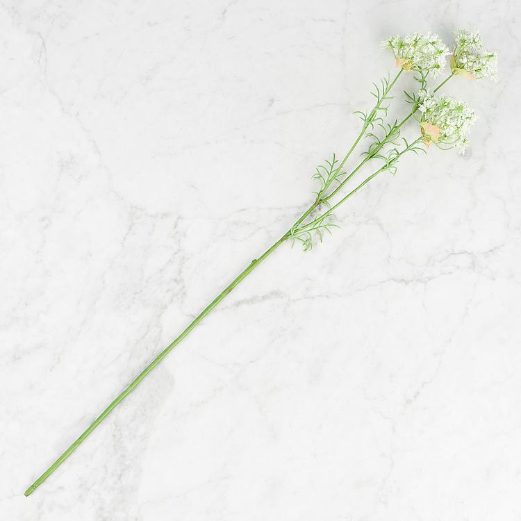 Искусственный цветок Anna Royal Branch White 80 cm - ракурс 2
