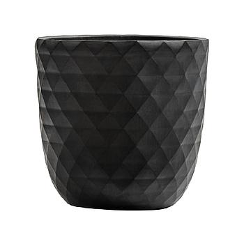 Кашпо Ergo Diamond Bowl Pot Anthracite Medium