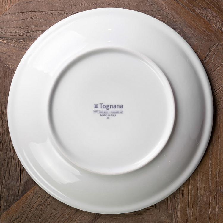 Обеденная тарелка Синяя полоска, S Filo Blue Dinner Plate Small