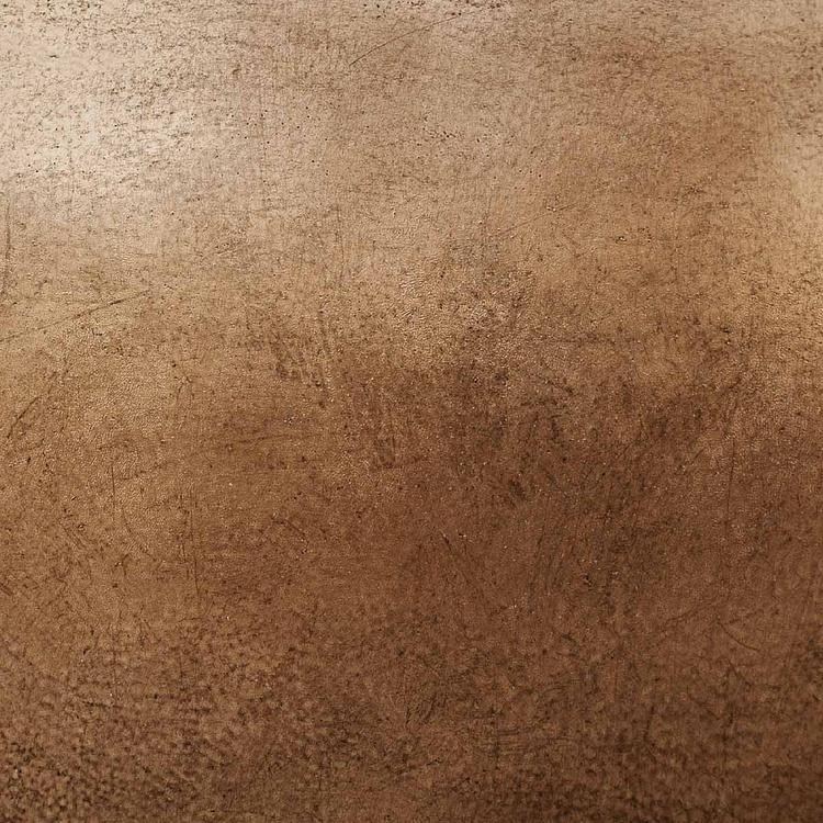 Кашпо Effectory Metal Hemisphere Pot Dark Matte Gold Small - ракурс 2