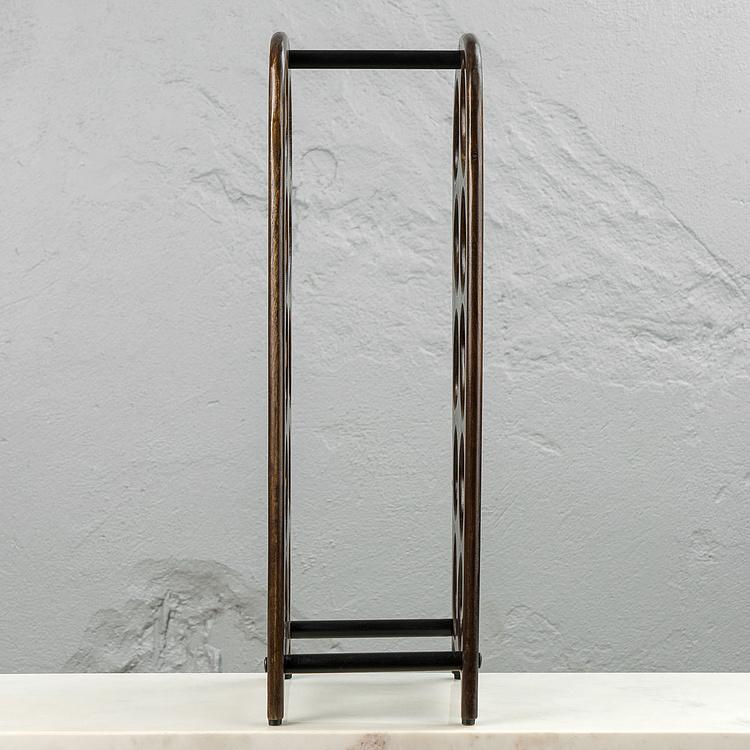 Подставка на десять бутылок из дерева манго Mango Wood Bottle Rack For 10 Bottles