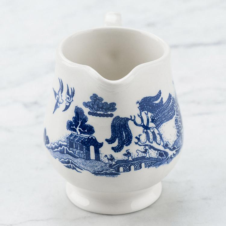 Молочник Голубая ива Blue Willow Milk Jug