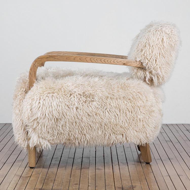Кресло Коттедж, светлые ножки Cabana Chair, Weathered Oak