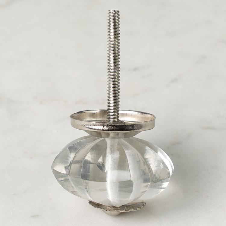 Мебельная ручка Стеклянный цветок Glass Flower Knob