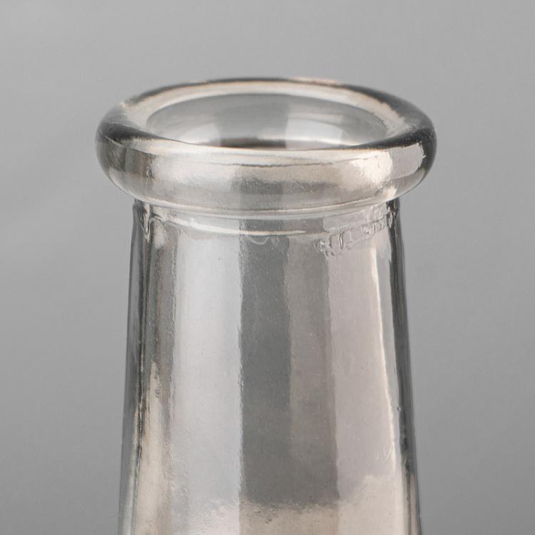 Настольная ваза из серого под изморозь стекла Grey-frosted Glass Table Vase