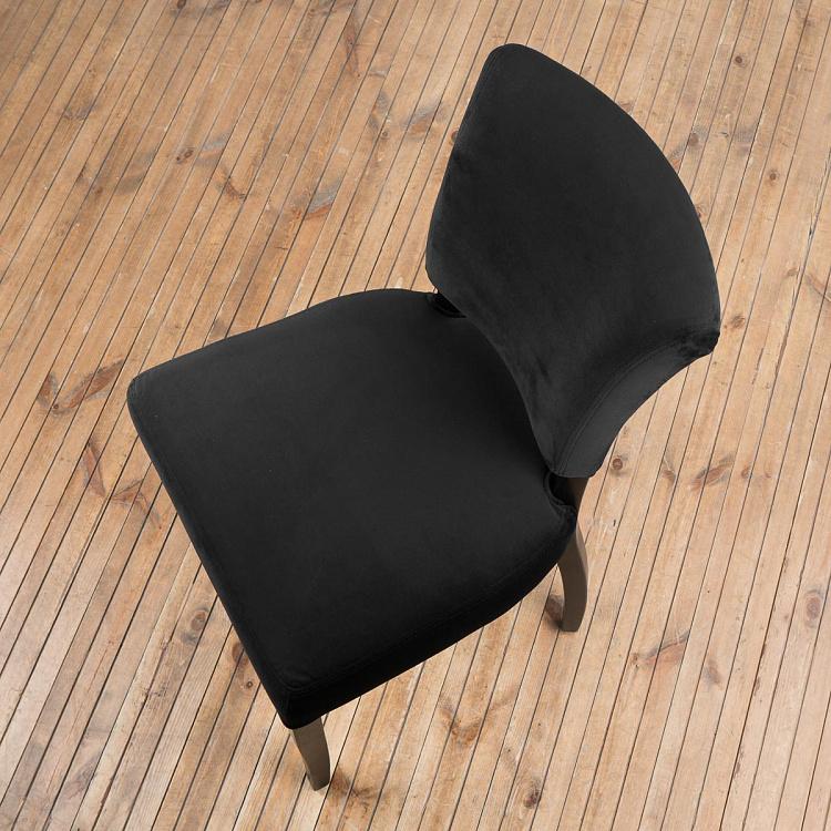 Стул Мими, чёрные ножки Mimi Dining Chair, Black Wood