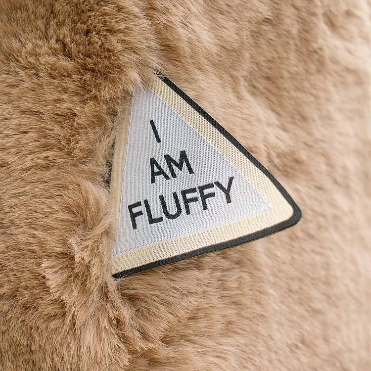 Кресло Lomfy Chair искусственный мех Big Bear Taupe - ракурс 8
