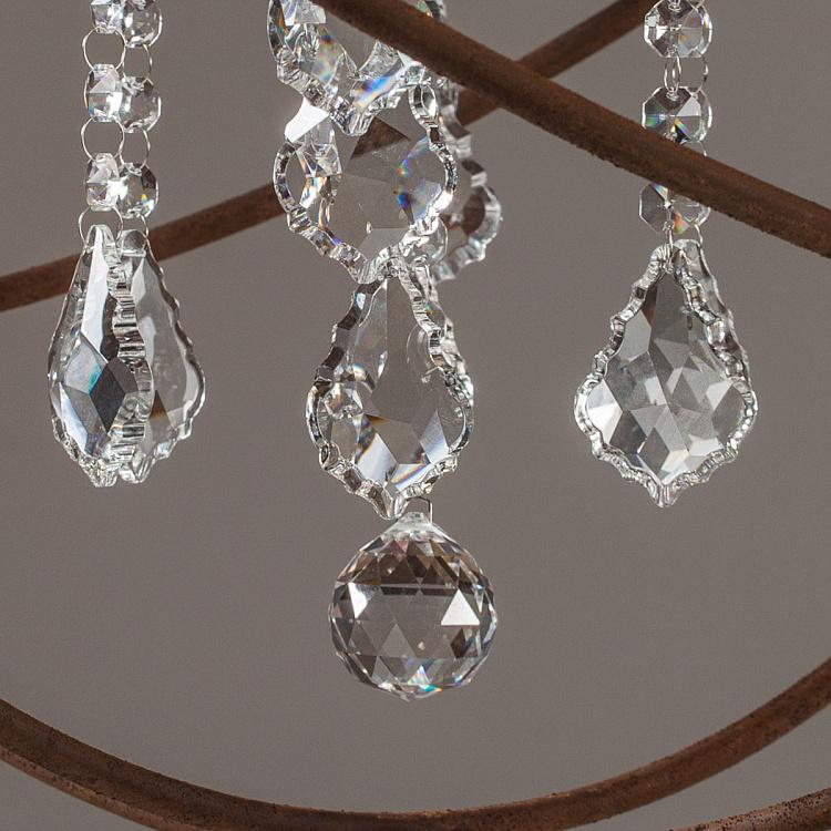 Хрустальная люстра с гироскопом 32 дюйма Gyro Crystal Chandelier 32 Inches