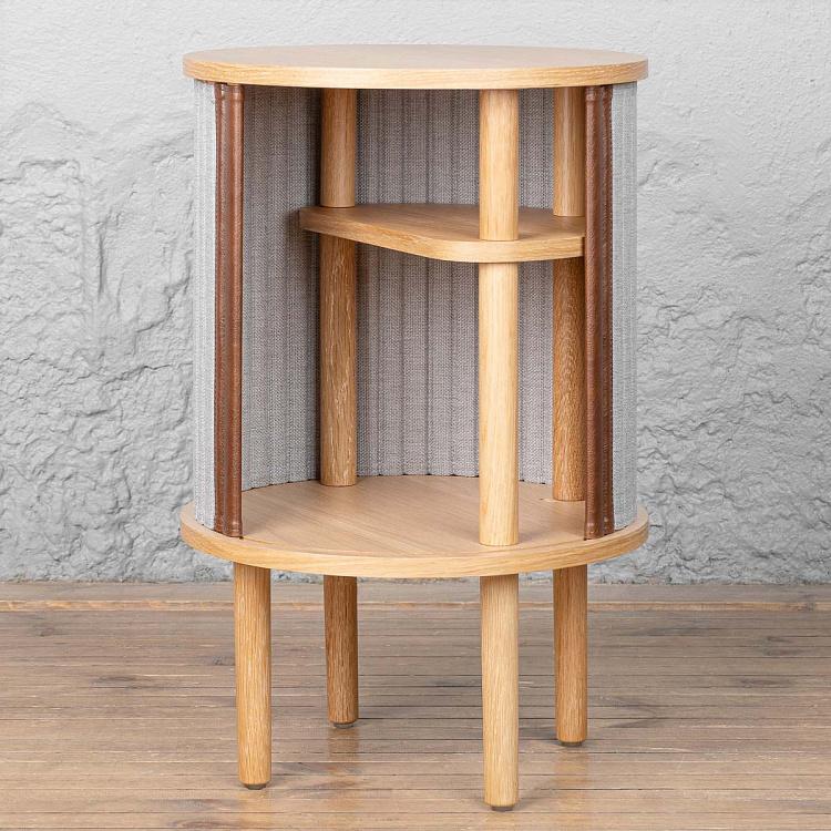 Прикроватный столик Одейшес, светлый дуб Audacious Side Table, Oak