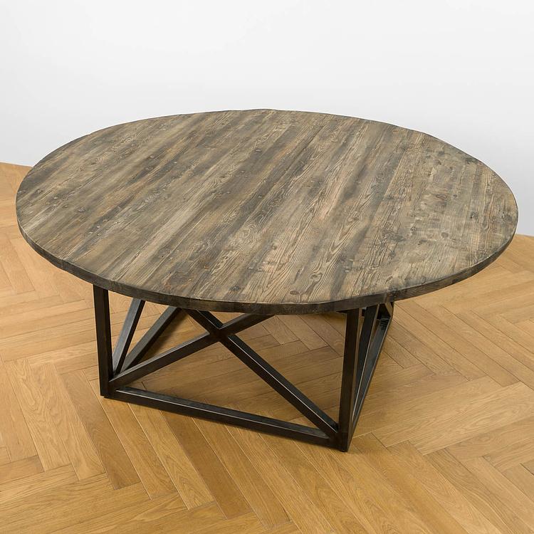 Круглый обеденный стол Аксель, L Axel Round Dining Table Large
