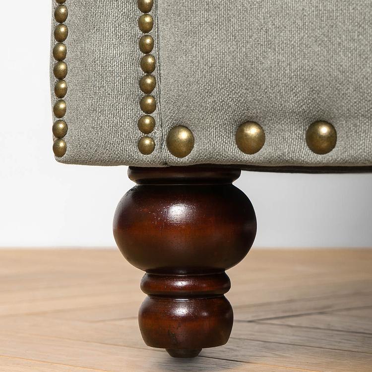 Трёхместный льняной диван Черчилль Churchill 3 Seater Linen RM