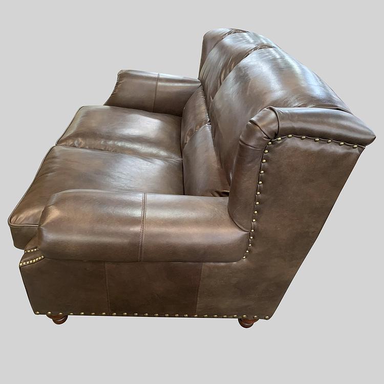 Двухместный диван Churchill 2 Seater RM натуральная кожа Antique Master - ракурс 4