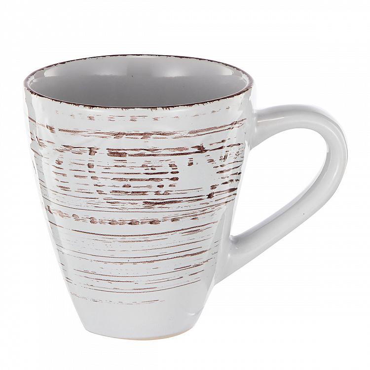 Кружка в деревенском стиле кремовая Rustic Fare Mug Cream