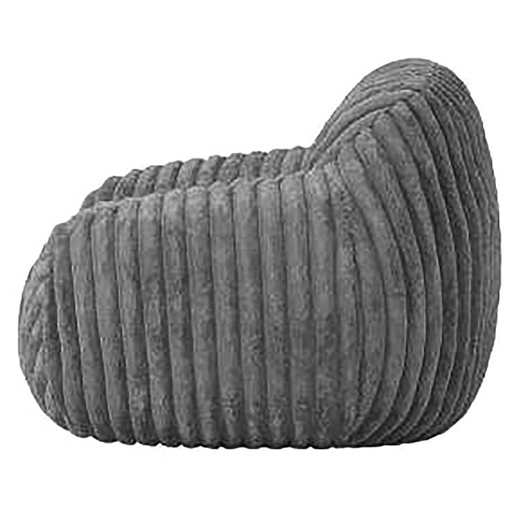 Кресло Baby Snug Chair искусственный мех Grizzly Grey - ракурс 3