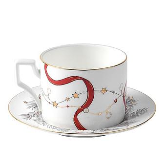 Чайная пара New Year Pine Tea Cup And Saucer