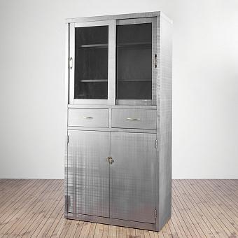 Сервант American Locker Medicine Cabinet 1.0 сталь Buffed Steel