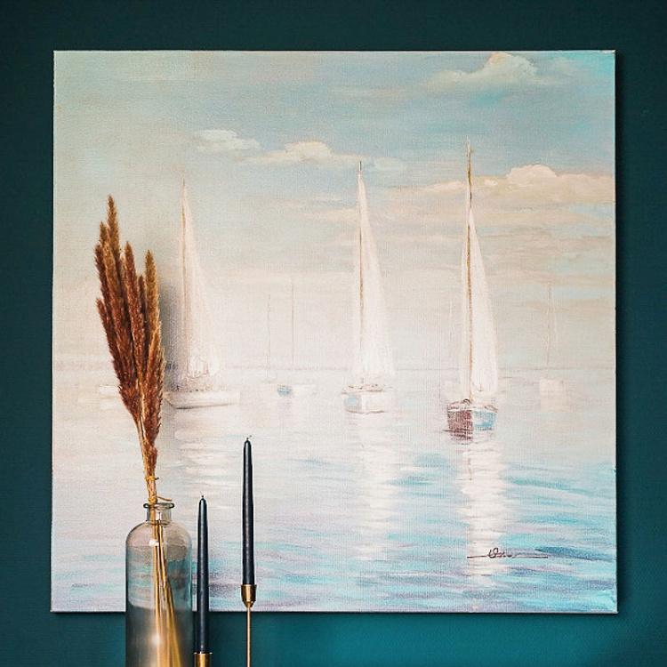 Картина На море, акрил, холст Canvas Acrylic Painting At Sea