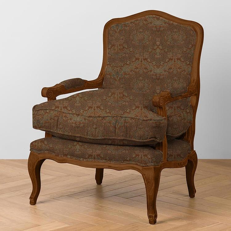 Marie Armchair, Oak Dark Amber