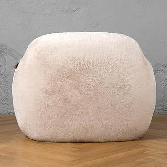 Кресло Snug Chair искусственный мех Grizzly Grey - ракурс 4