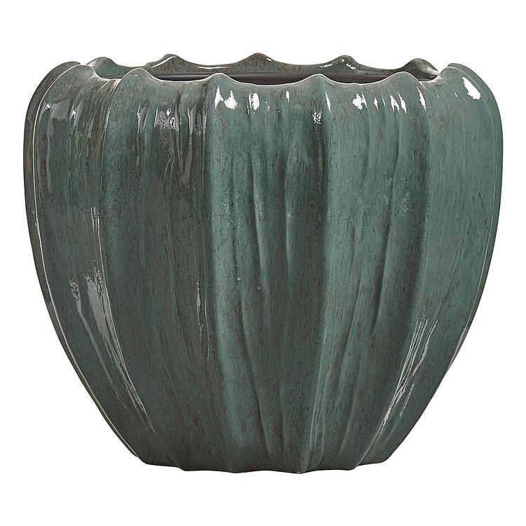 Кашпо Effectory Aura Vase Pot Emerald Medium