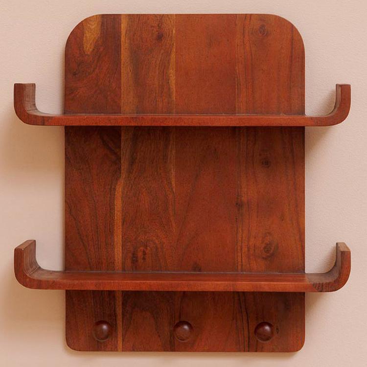 Двойная настенная полка Пагода Pagode Double Wall Shelf