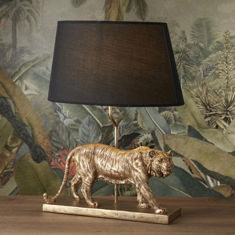 Настольная лампа Золотой тигр Table Lamp Golden Tiger