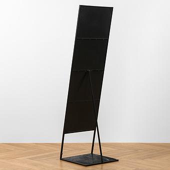 Зеркало Black Marble Base Standing Mirror