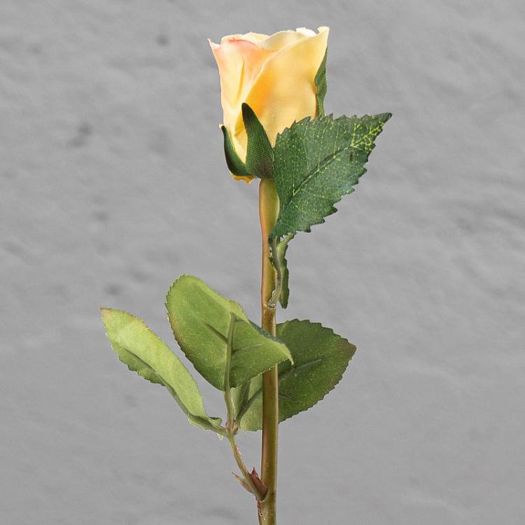 Искусственная роза Аннабель бледно-розово-золотистая Annabelle Rose Pale Pink Gold 52 cm