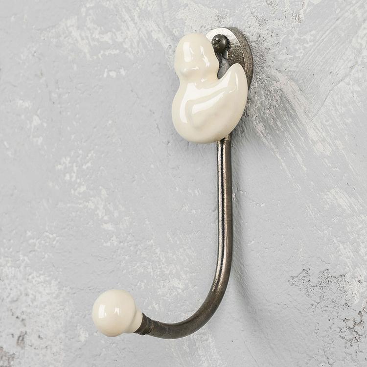 Крючок Утёнок бежевый Duck Hook Cream