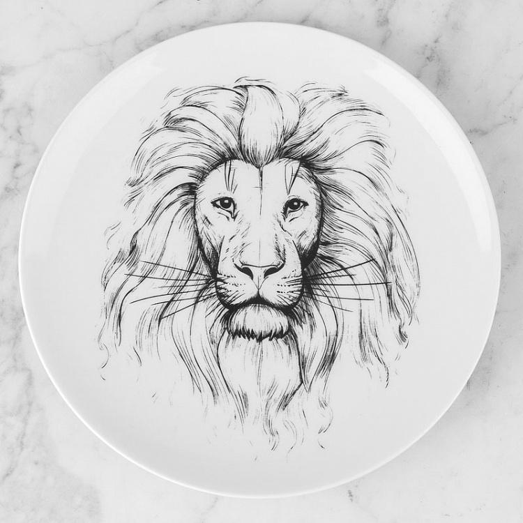 Тарелка Лев Lion Plate
