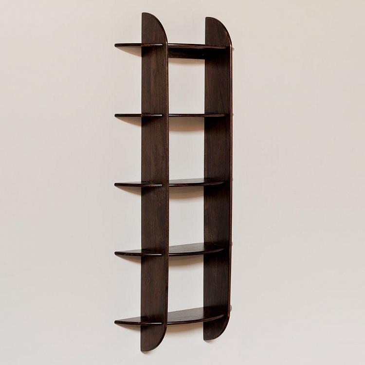 Настенная полка Кирилл Kirill Wall Shelf Brown