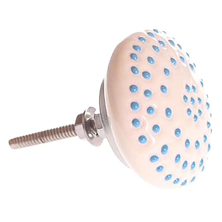 Мебельная ручка с Голубыми точками Blue Dots Knob