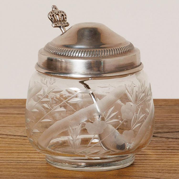 Small Pot With Crown Spoon
