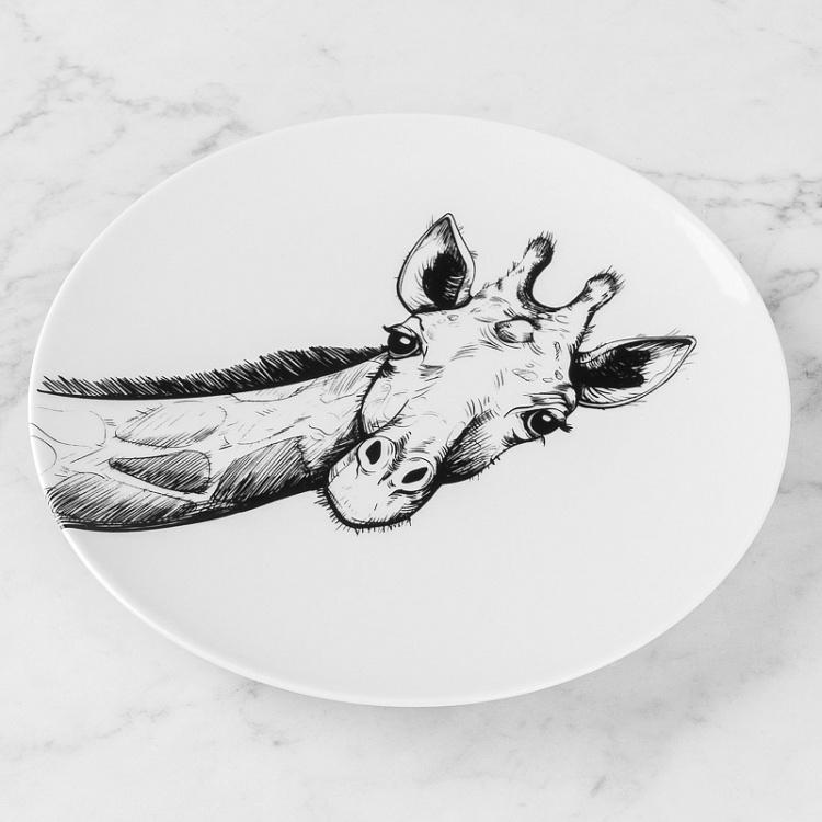 Тарелка Жираф Giraffe Plate