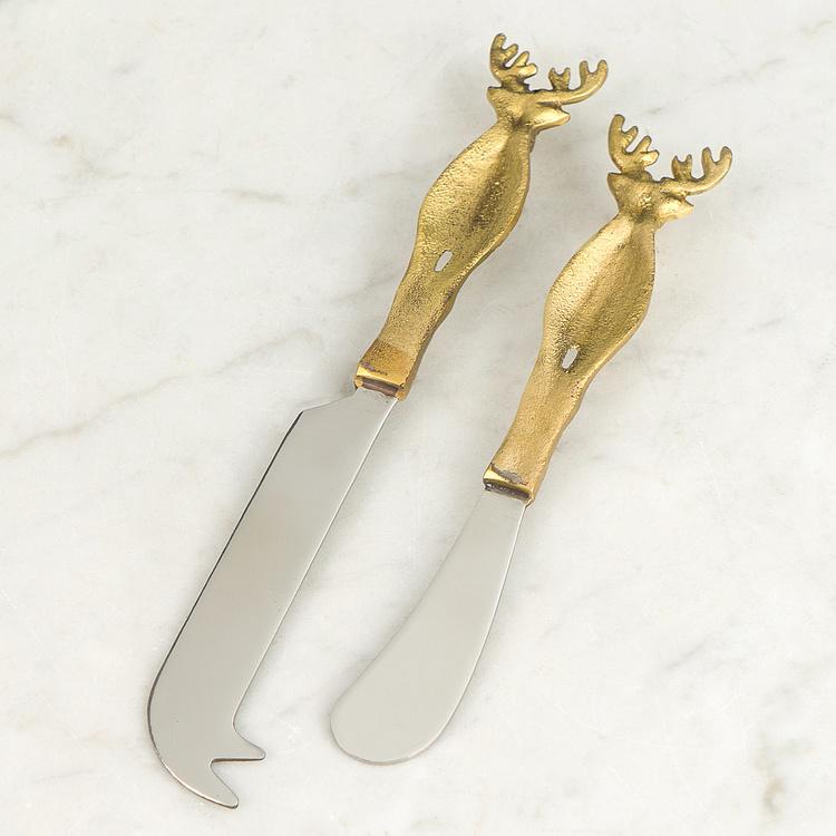 Набор из двух ножей для сыра Финляндия Set Of 2 Cheese Servers Finland