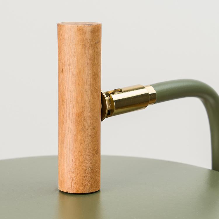 Оливковая настольная рабочая лампа Green Olive Table Lamp