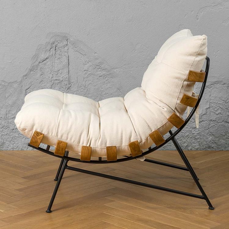 Кресло Капри Capri Armchair, Black Matt Metal RM