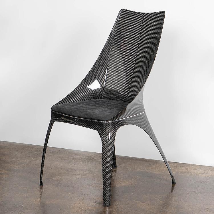 Стул из карбона Кавалло Cavallo Dining Chair, Carbon