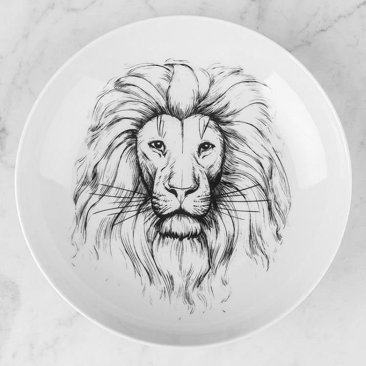Lion Deep Plate