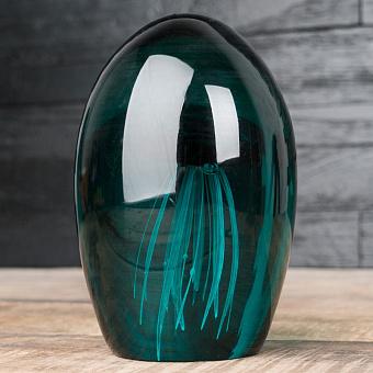 Пресс-папье Glass Paperweight Blue Lagoon Jellyfish